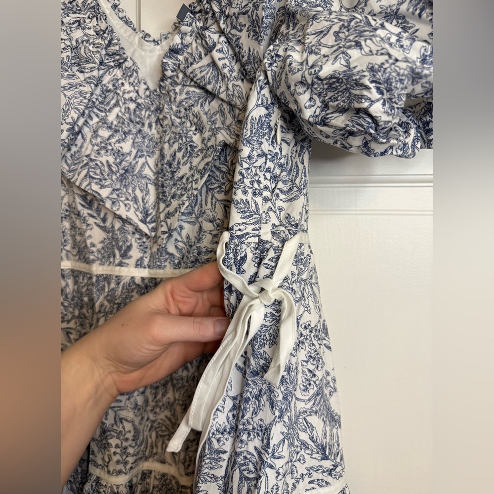 Hudson Gray Boutique Puff Sleeve Dress - Picture 3 of 4
